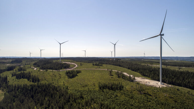 Brattmyrliden windfarm Nadara